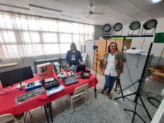 Colegio Secundario de La Maruja recibió kit audiovisual